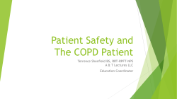 Home Oxygen Therapy Safety Tips for COPD Patients