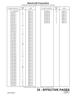 B200/T/C/CT Illustrated Parts Catalog P/N 101-590010