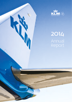 Annual Report - KLM Royal Dutch Airlines