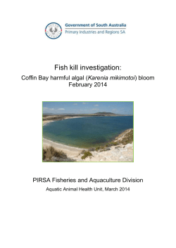 3.2 Mortality investigation (24 February &ndash; 4 March, 2014)