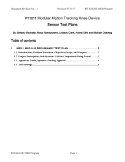 Test Plan Template