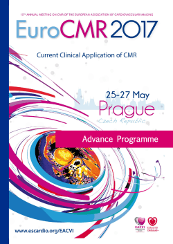 Advance Programme