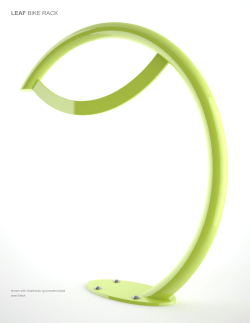 LEAF BIKE RACK TS1 - Technique Architectural Products