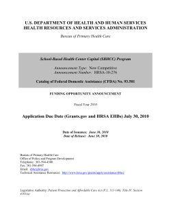 Grant application for school-based health centers