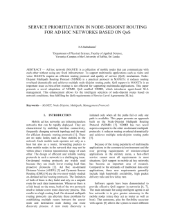 2. node-disjoint multipath routing protocol (ndmr)