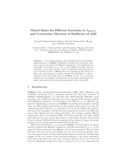 Mixed Bases for Efficient Inversion in ((22)2)2 and Conversion