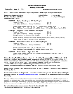 May 12 ATA Shoot - Sidney Shooting Park