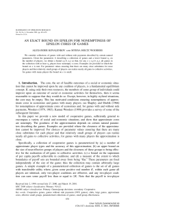 an exact bound on epsilon for nonemptiness of epsilon cores of games