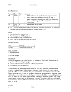 Ruler Drop - University of Hawaii System