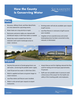 County Water Saving Flyer