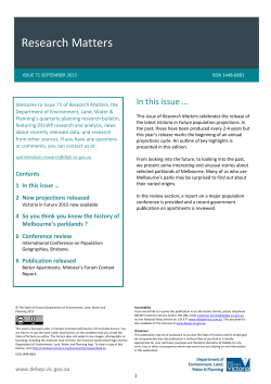 International Conference on Population Geographies