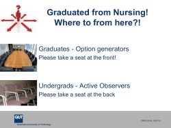 Graduated from Nursing! Where to from here?!