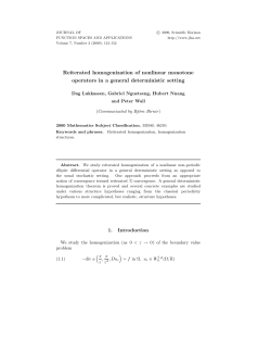 Reiterated homogenization of nonlinear monotone
