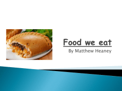 Food we eat - British Council Schools Online