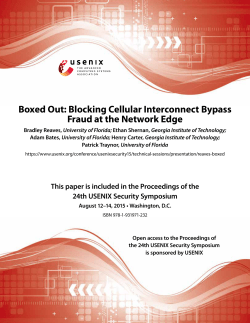 Boxed Out: Blocking Cellular Interconnect Bypass Fraud