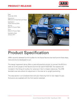 Product Specification
