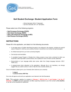 Ge4 student application form