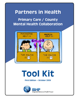 Partners in Health: Primary Care