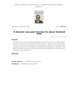 A bivariate two-point function for planar bicolored maps