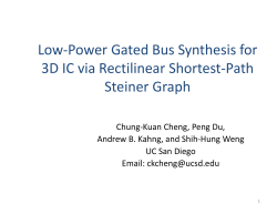 Low-Power Gated Bus Synthesis for 3D IC via Rectilinear Shortest