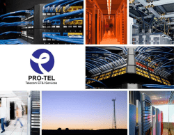 Pro-Tel Overview Single Page