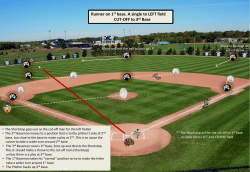 Runner on 1st base. A single to LEFT field CUT