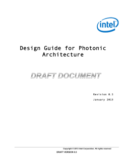 Open Rack Optical Interconnect Design Guide V0dot51