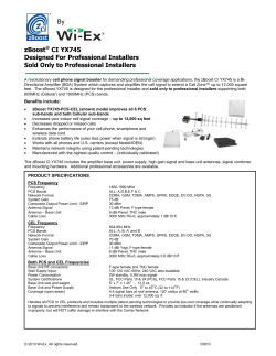 zBoost CI YX745 for Custom Installation