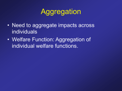 Aggregation