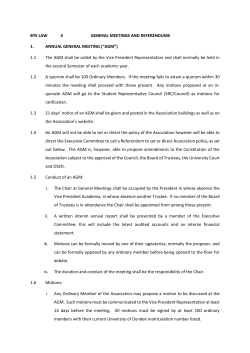 Bye Law 4