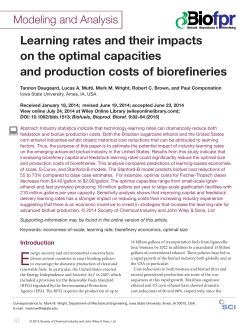 Learning rates and their impacts on the optimal capacities and