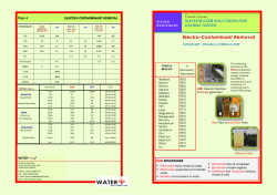 Draft W+ECR wastewater solutions