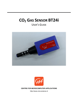 CO2 GAS SENSOR BT24i - CMA