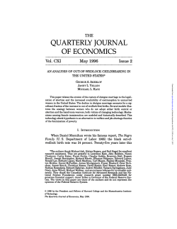 quarterly journal of economics