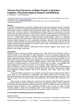 MODELLING JET FLOW AND WASTE: OVERVIEW AND