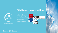 CAMS greenhouse gas fluxes - Copernicus Atmosphere Monitoring