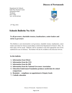 Bulletin No: 08.16 May 2016