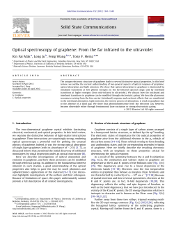 Optical spectroscopy of graphene From the far infrared to the