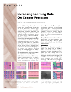 Increasing Learning Rate On Copper Processes