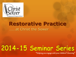 Restorative Practice