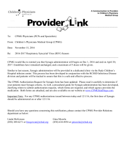 Microsoft Word - synagis - Children`s Physicians Medical Group