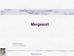 G - Computer Science@IUPUI