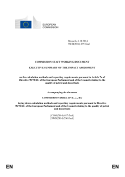 6. assessment of the policy options