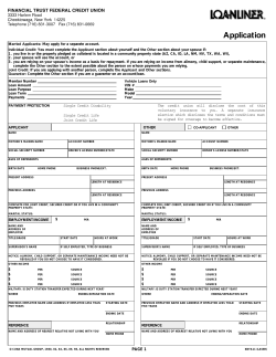 Converted from KNYA11 - Financial Trust Federal Credit Union