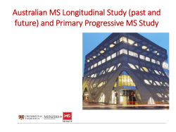 AMSLS vision and PPMS Study
