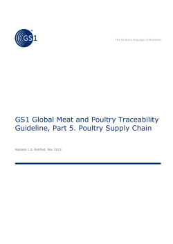 Guideline, Part 5. Poultry Supply Chain