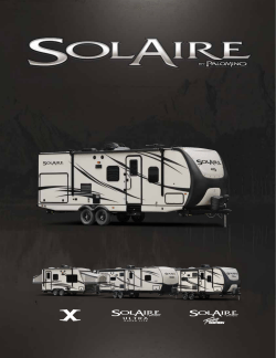 Forest River Palomino Solaire 2016 Brochure TerryTown RV