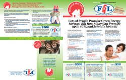 Lots of people promise Green energy Savings. But