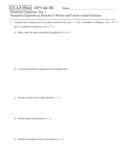 EXTRA CREDIT: +5 points