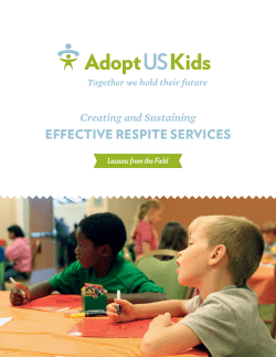 effective respite services